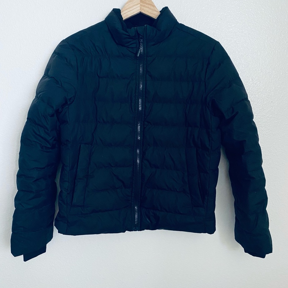 Athleta Kids Black Puffer Jacket - Picture 1 of 14